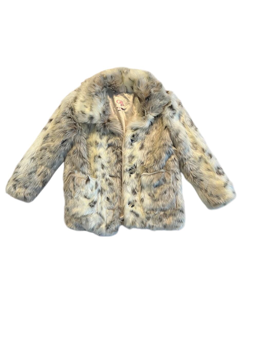 GB Girls Faux Fur Coat – Size L